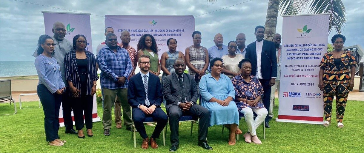 Workshop at Sao Tome Group Photo