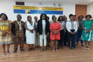 The São Tomé LabCoP country team, LabCoP Mgt team and Ministry of Health partners