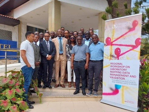Ghana Hosts ASLM and Africa CDC for GIS Laboratory Mapping Data Management Workshop