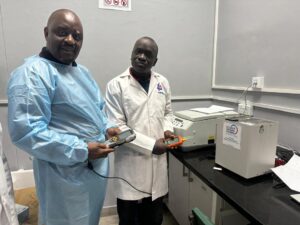 ASLM Supports Laboratory Calibration Standards at the National Microbiology Reference Laboratory in Zimbabwe 