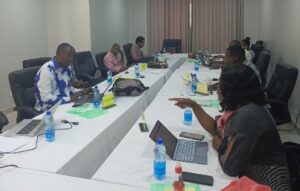 Participants review GIS data to identify capacity gaps