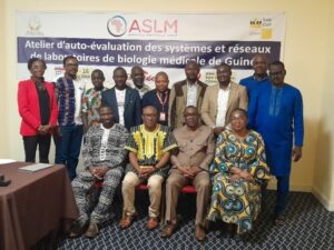 Participants of the self-assessment workshop in Guinea